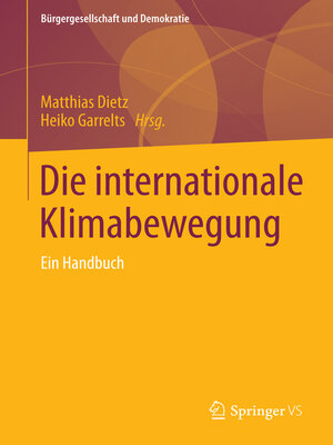 cover image of Die internationale Klimabewegung